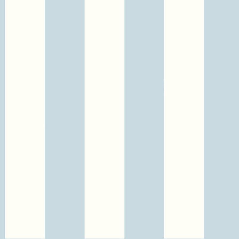 Wallpaper 3-in Stripe Wallpaper // Blue & White 