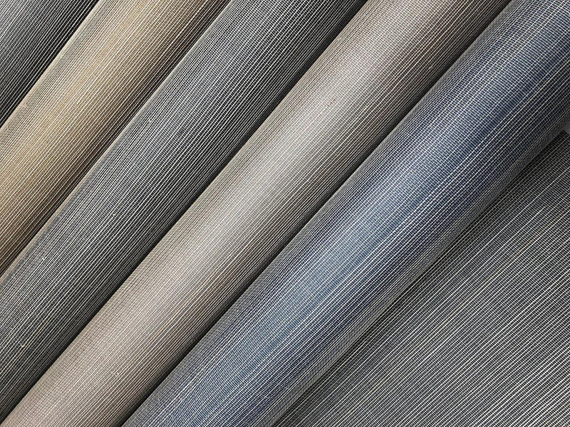 Wallpaper Abaca Weave Wallpaper // Blue 