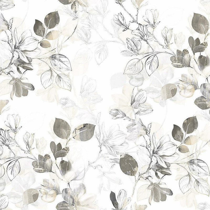 Wallpaper Arbor Vine Wallpaper Sample // Tan 8 x 10 