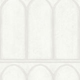 Wallpaper Arches Wallpaper // White & Pearl 