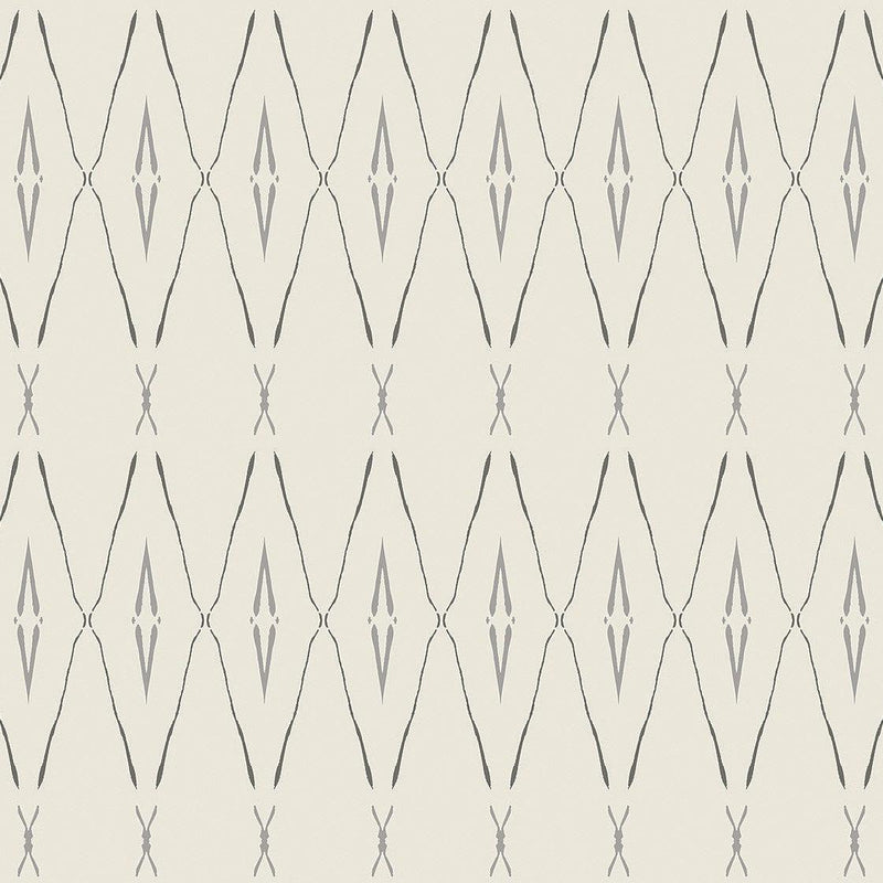 Wallpaper Artifact Silhouettes Wallpaper Sample // Savanna 8 x 10 