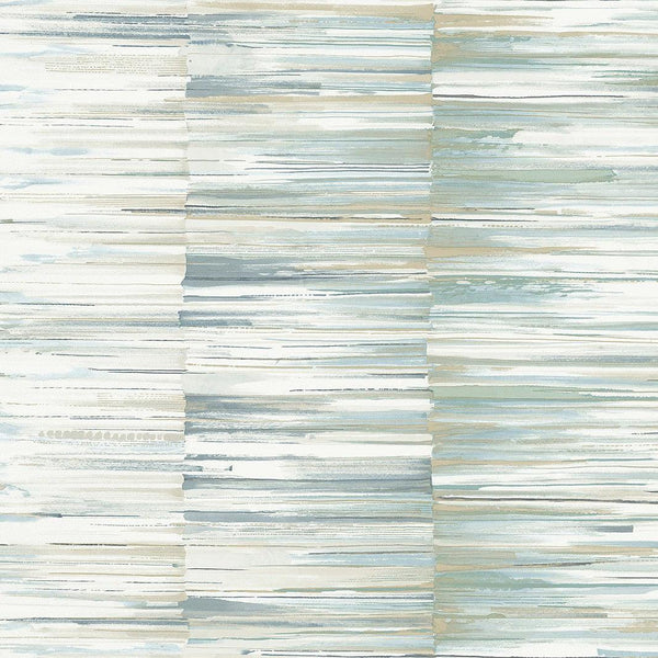 Wallpaper Artist's Palette Wallpaper // Cream & Blue 