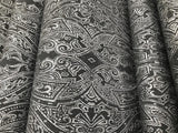 Wallpaper Ascot Damask Wallpaper // Black 