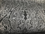 Wallpaper Ascot Damask Wallpaper // Black 