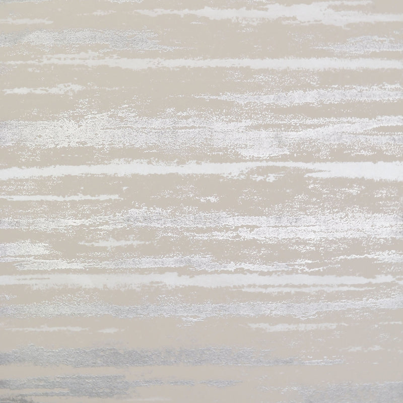 Wallpaper Atmosphere Wallpaper Sample // Beige & Silver 8 x 10 