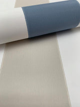Wallpaper Awning Stripe Wallpaper // Blue 