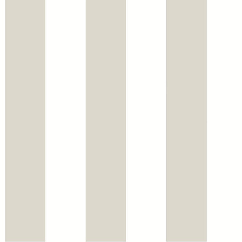 Wallpaper Awning Stripe Wallpaper // Cream 