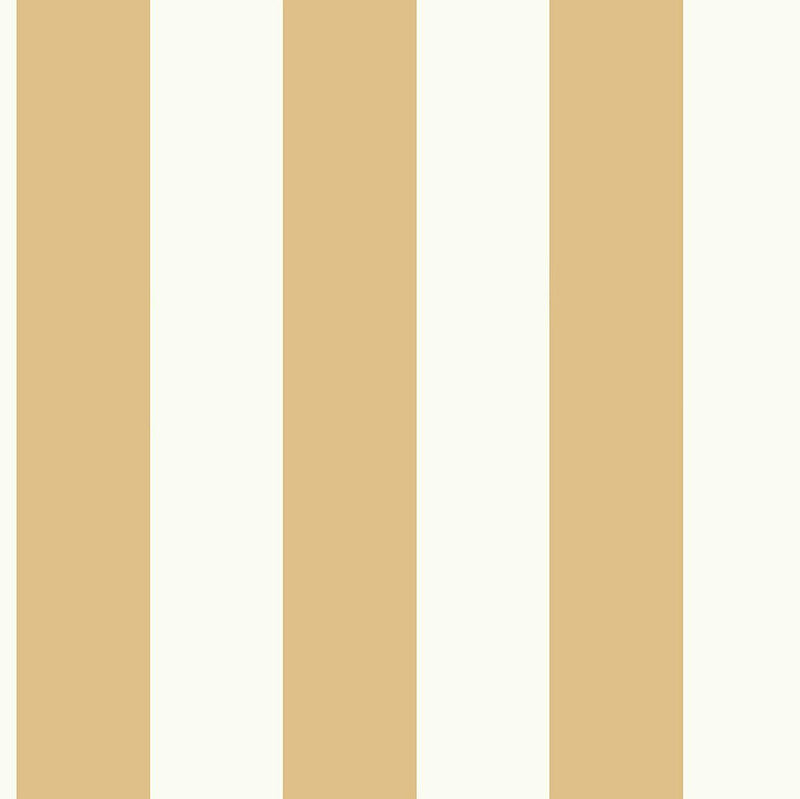 Wallpaper Awning Stripe Wallpaper Sample // Yellow 8 x 10 
