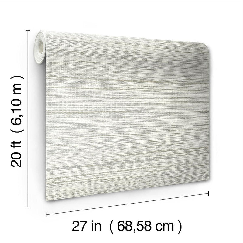 Wallpaper Bahia Grass Peel & Stick Wallpaper // Off White 
