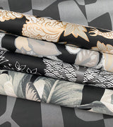 Wallpaper Banana Leaf Wallpaper // Black & White 