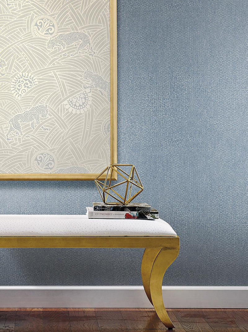 Wallpaper Bantam Tile Wallpaper // Blue 