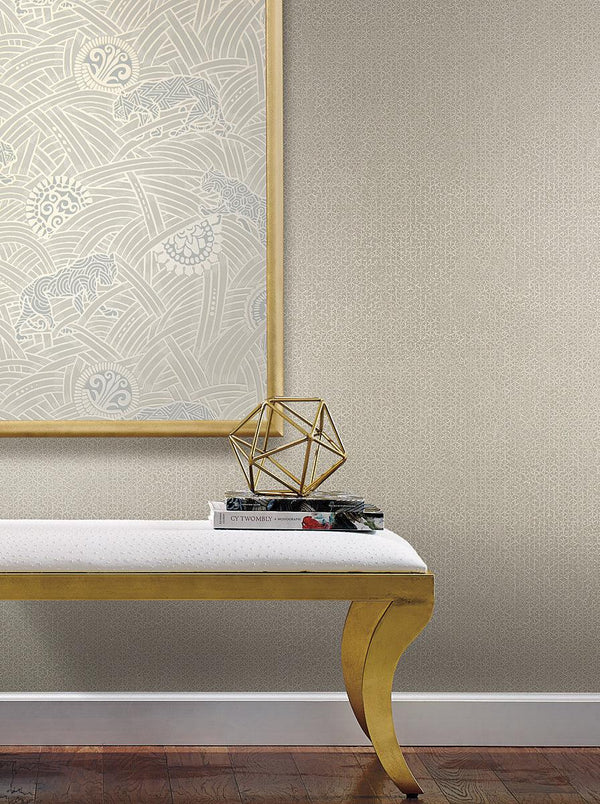 Wallpaper Bantam Tile Wallpaper // Grey 