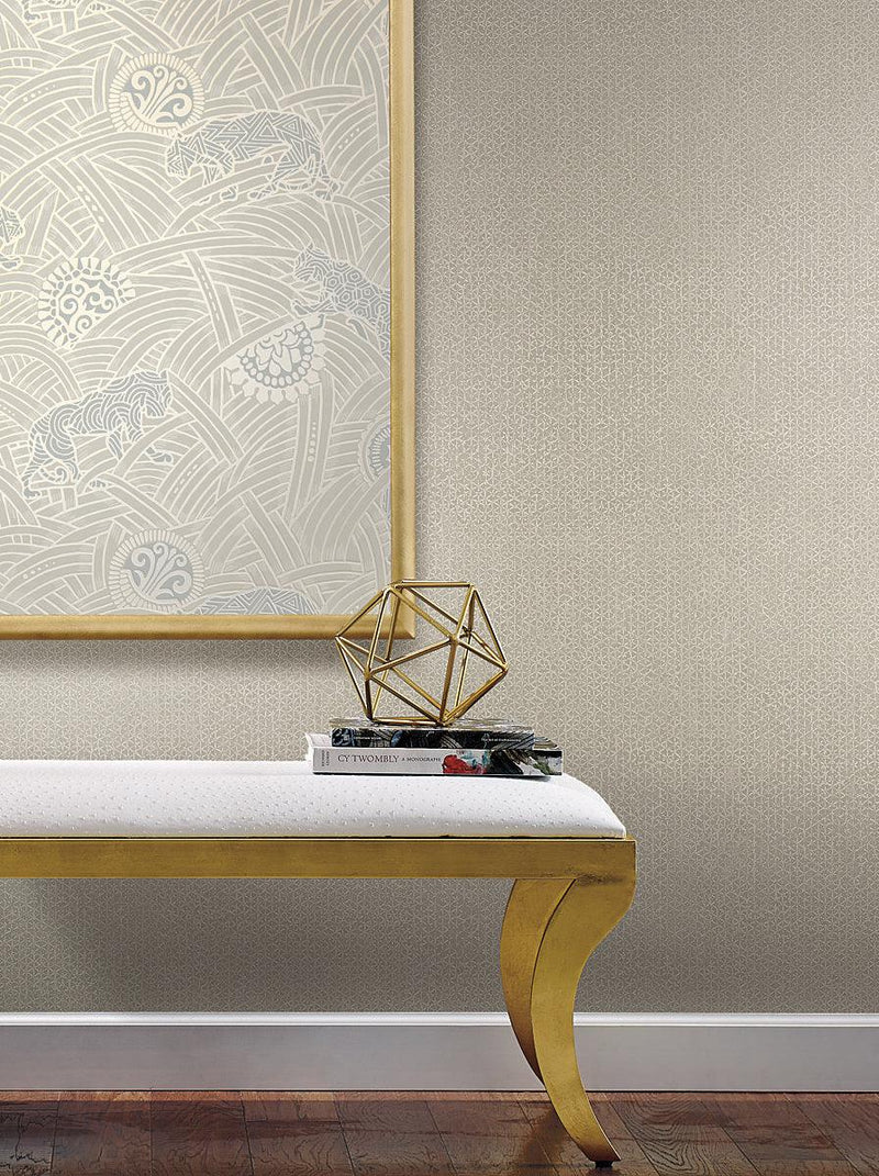 Wallpaper Bantam Tile Wallpaper // Grey 