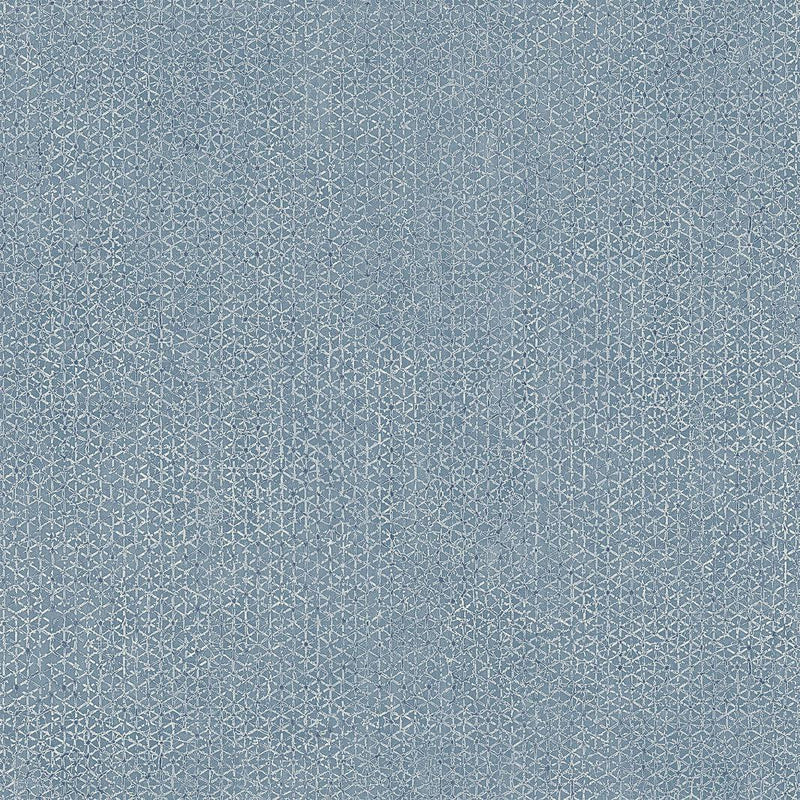 Wallpaper Bantam Tile Wallpaper Sample // Blue 8 x 10 