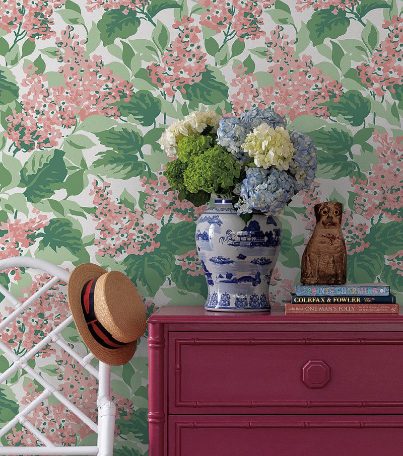 Wallpaper Bar Harbor Peel & Stick Wallpaper // Southampton Pink 