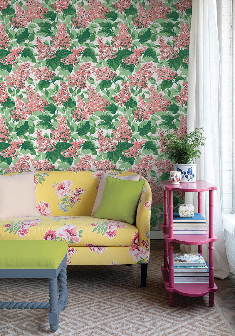 Wallpaper Bar Harbor Peel & Stick Wallpaper // Southampton Pink 