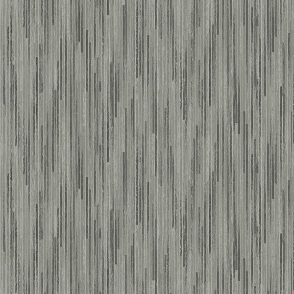 Wallpaper Bargello Wallpaper // Dark Grey 