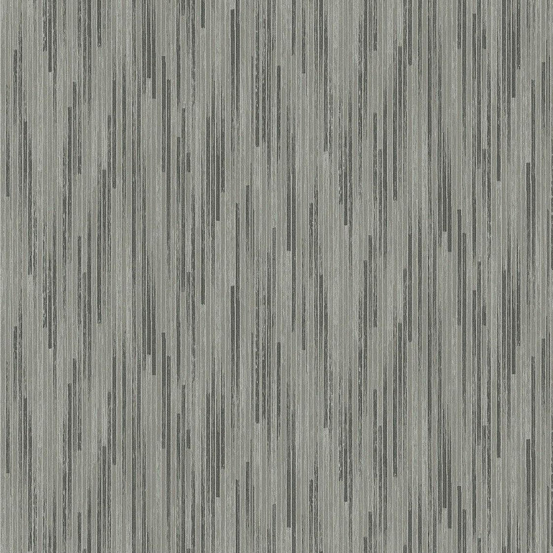 Wallpaper Bargello Wallpaper Sample // Dark Grey 8 x 10 