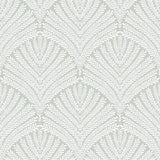 Wallpaper Beachcomber Wallpaper // Green & White 