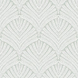 Wallpaper Beachcomber Wallpaper // Green & White 