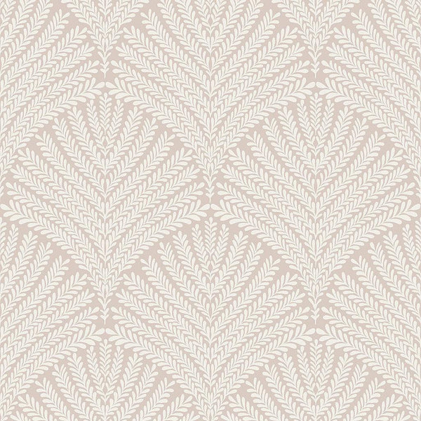 Wallpaper Beachcomber Wallpaper // Light Pink & Cream 