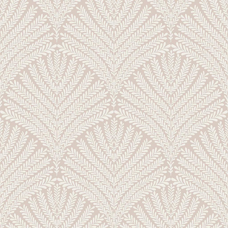 Wallpaper Beachcomber Wallpaper // Light Pink & Cream 