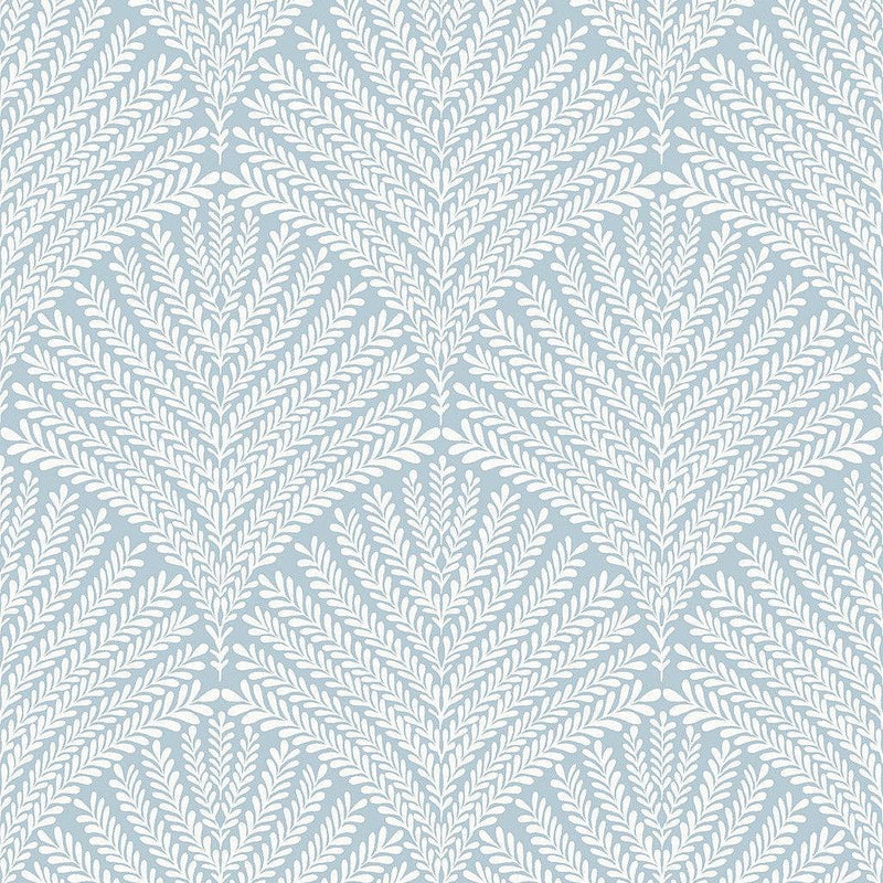 Wallpaper Beachcomber Wallpaper Sample // Blue & White 8 x 10 