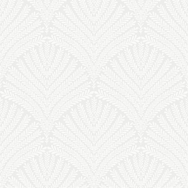 Wallpaper Beachcomber Wallpaper Sample // Light Grey & White 8 x 10 