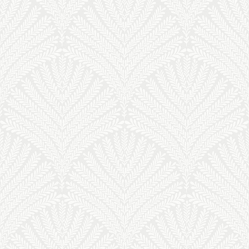 Wallpaper Beachcomber Wallpaper Sample // Light Grey & White 8 x 10 