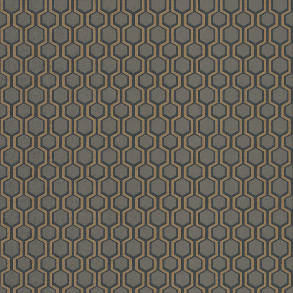 Wallpaper Bee Sweet Wallpaper // Grey 