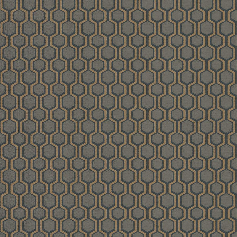 Wallpaper Bee Sweet Wallpaper // Grey 