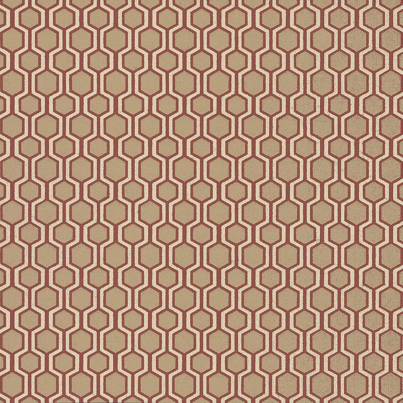 Wallpaper Bee Sweet Wallpaper Sample // Red 8 x 10 