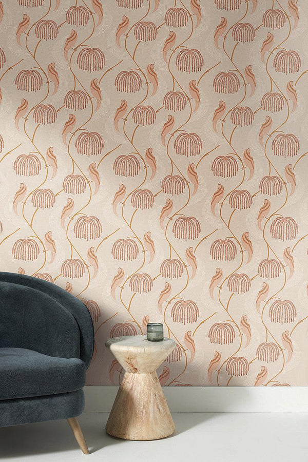 Wallpaper Blaise Wallpaper // Light Pink 