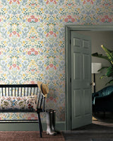 Wallpaper Bramble Garden Peel & Stick Wallpaper // Pastel Multi 
