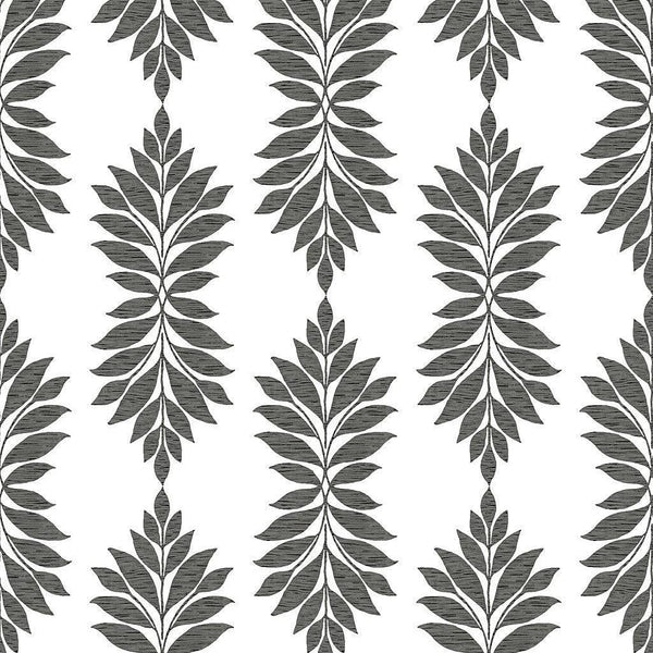 Wallpaper Broadsands Botanica Peel & Stick Wallpaper // Black 