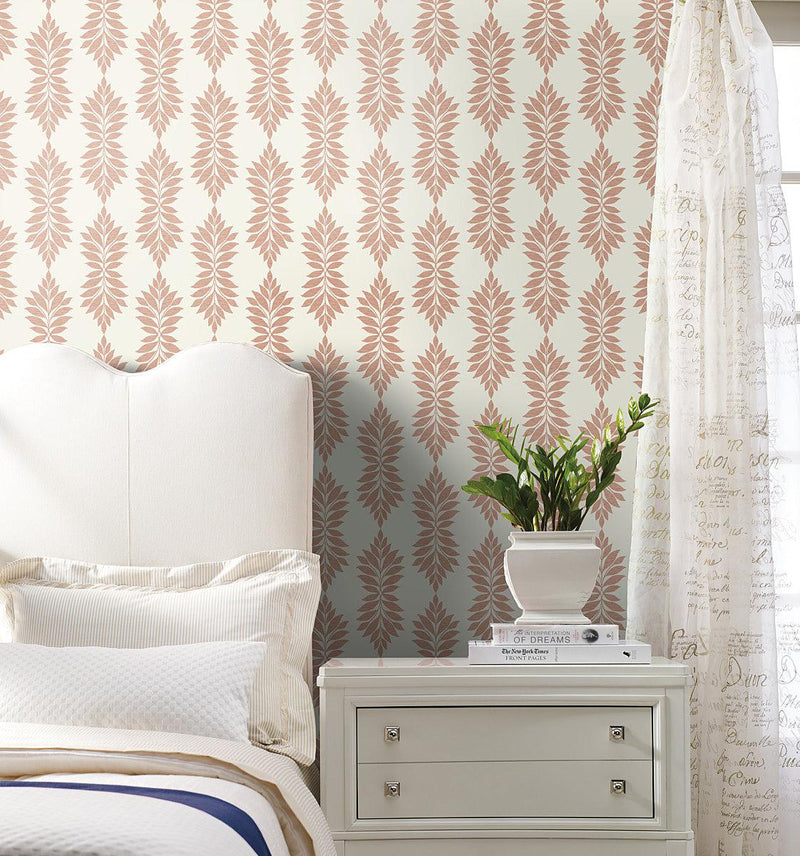 Wallpaper Broadsands Botanica Wallpaper // Coral 