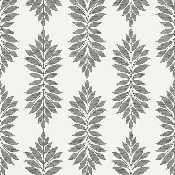 Wallpaper Broadsands Botanica Wallpaper // Grey & Off White 