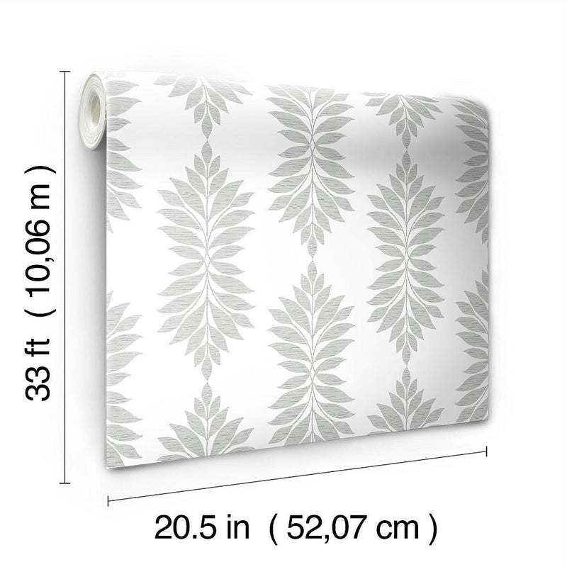 Wallpaper Broadsands Botanica Wallpaper // Light Grey 