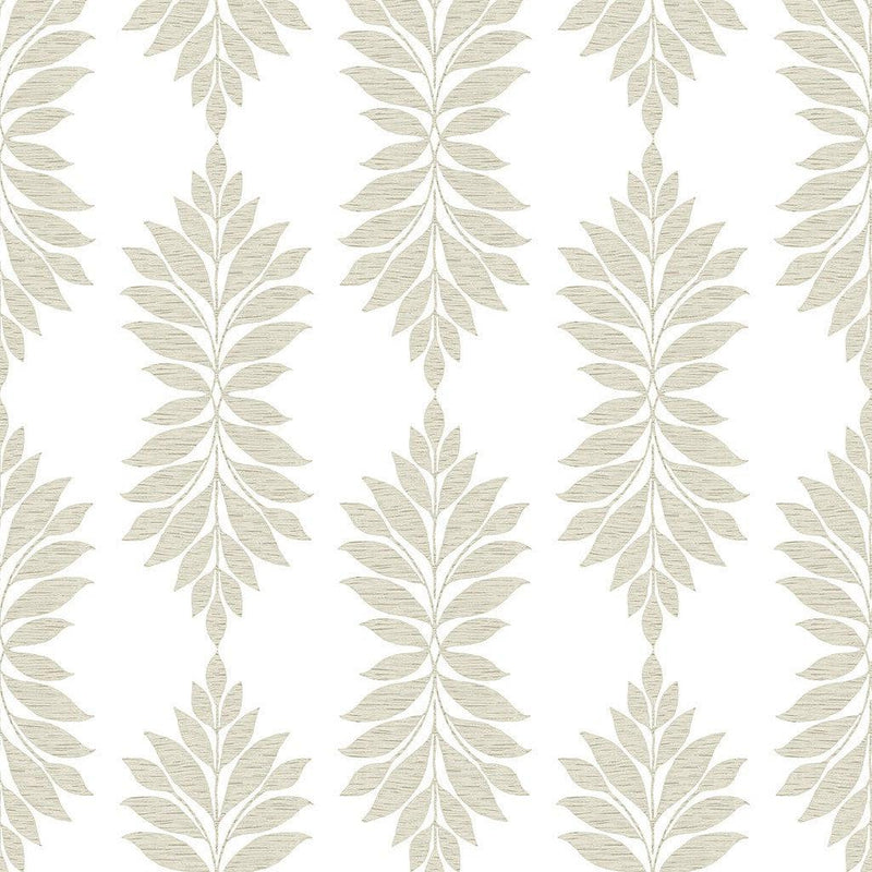 Wallpaper Broadsands Botanica Wallpaper Sample // Beige 8 x 10 