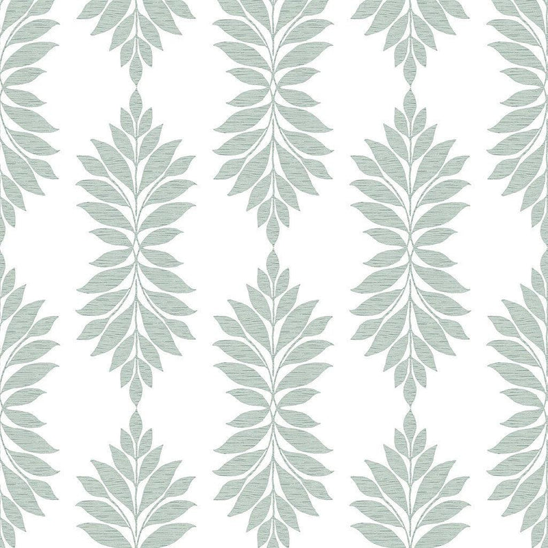 Wallpaper Broadsands Botanica Wallpaper Sample // Light Green 8 x 10 