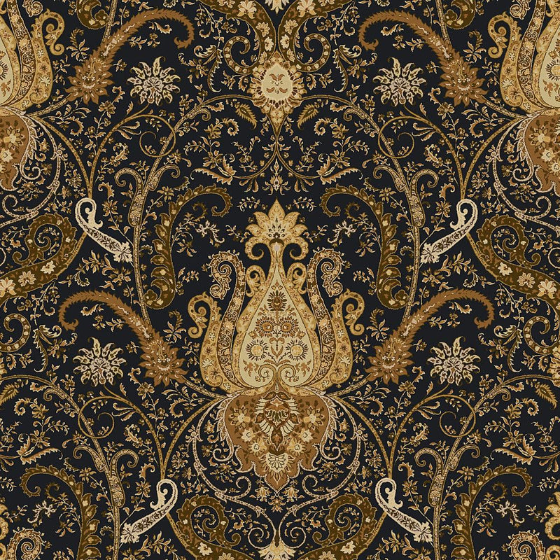 Wallpaper Byzance Wallpaper Sample // Brown 8 x 10 
