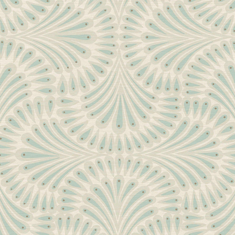 Wallpaper Cabaret Wallpaper Sample // Beige Metallic 8 x 10 