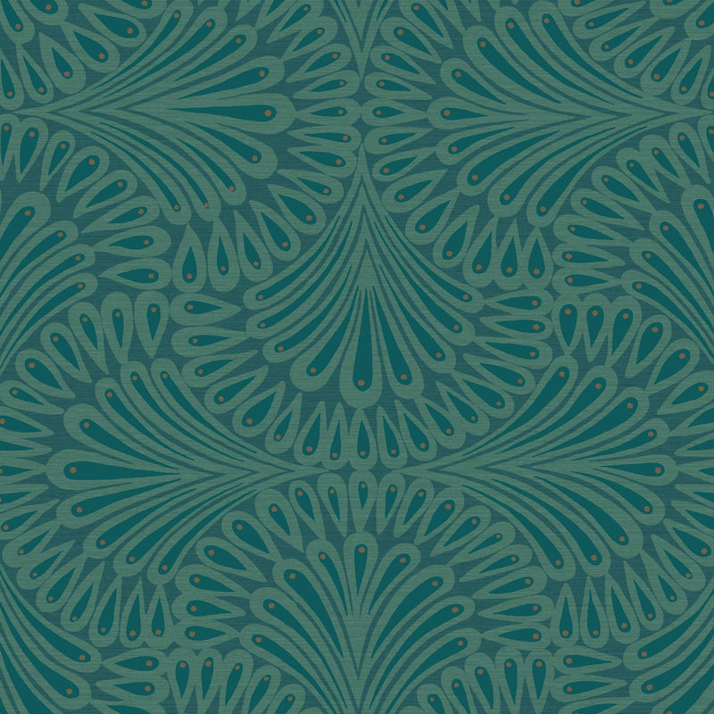 Wallpaper Cabaret Wallpaper Sample // Blue 8 x 10 