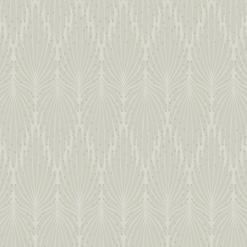 Wallpaper Café Society Wallpaper Sample // Cream 8 x 10 