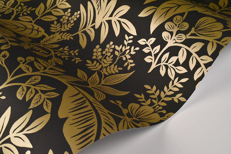 Wallpaper Canopy Wallpaper // Gold & Black 