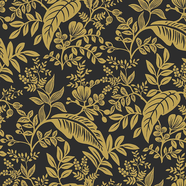 Wallpaper Canopy Wallpaper // Gold & Black 