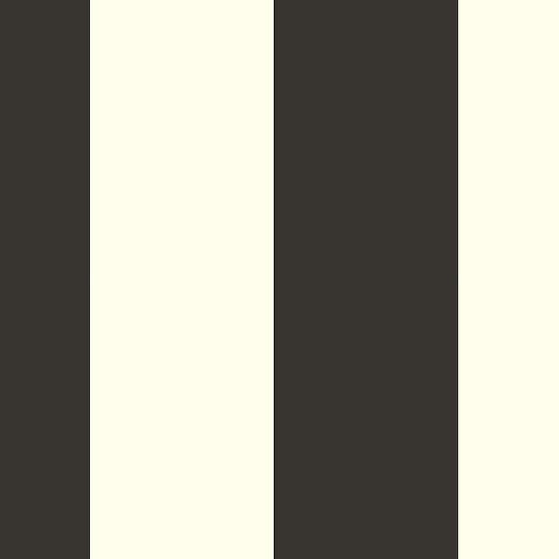 Wallpaper Canvas Stripe Wallpaper // Black & White 