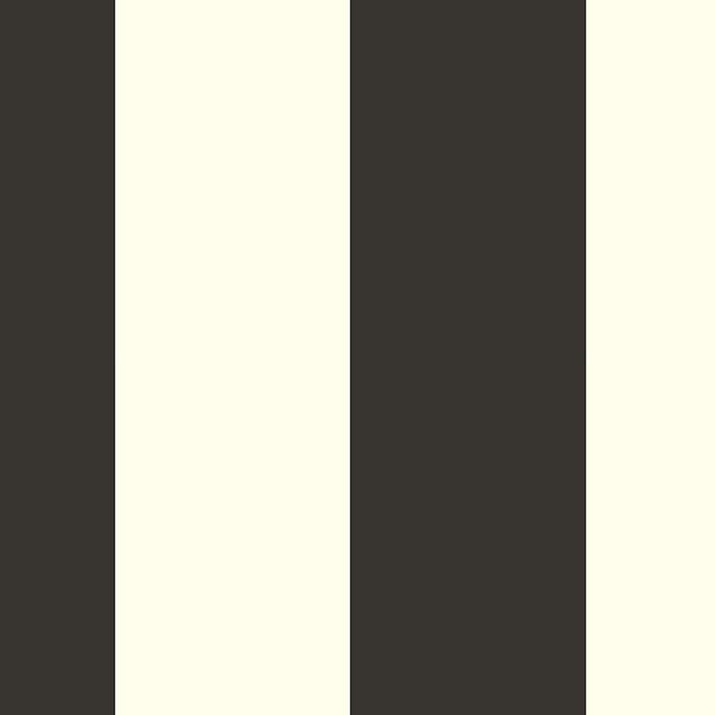 Wallpaper Canvas Stripe Wallpaper Sample // Black & White 8 x 10 