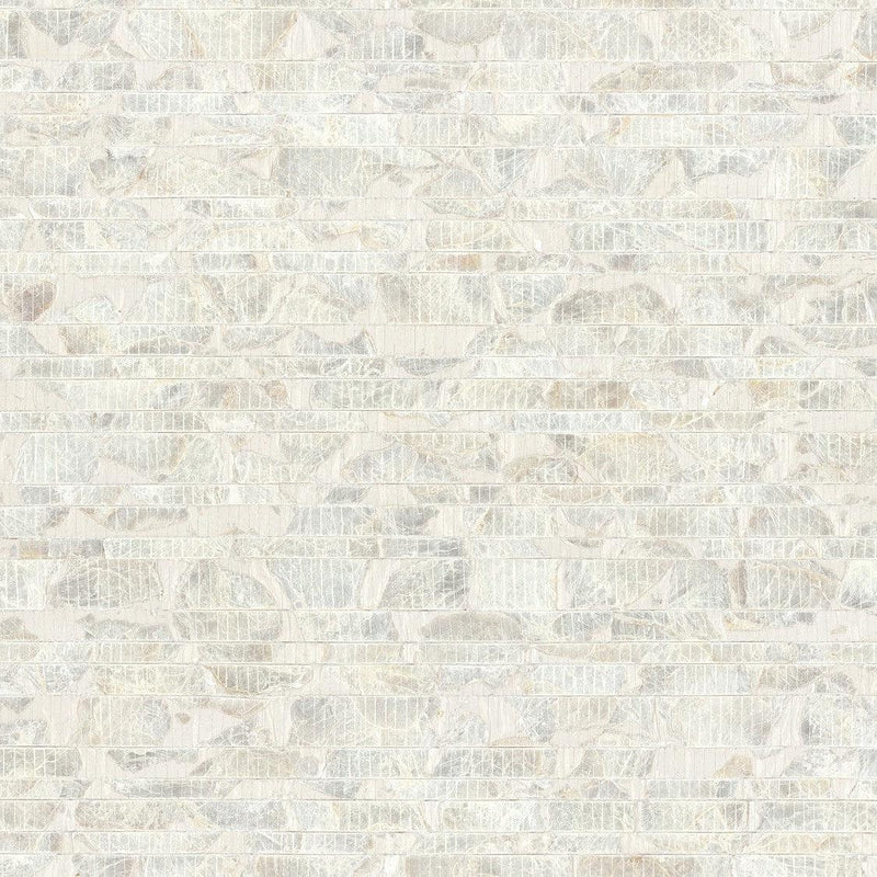 Wallpaper Capiz Offering Wallpaper Sample // White Pearl 8 x 10 