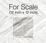 Wallpaper Carrara Horizontal Peel & Stick Wallpaper // Grey 